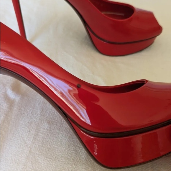 Louis Vuitton heels. Red size 38.5 - Picture 2 of 13
